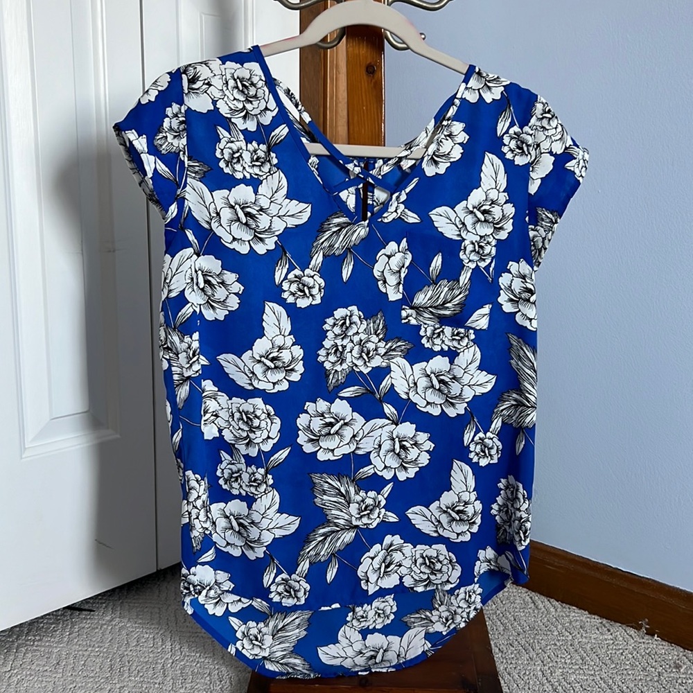 Sheer Vintage Summer Blouse